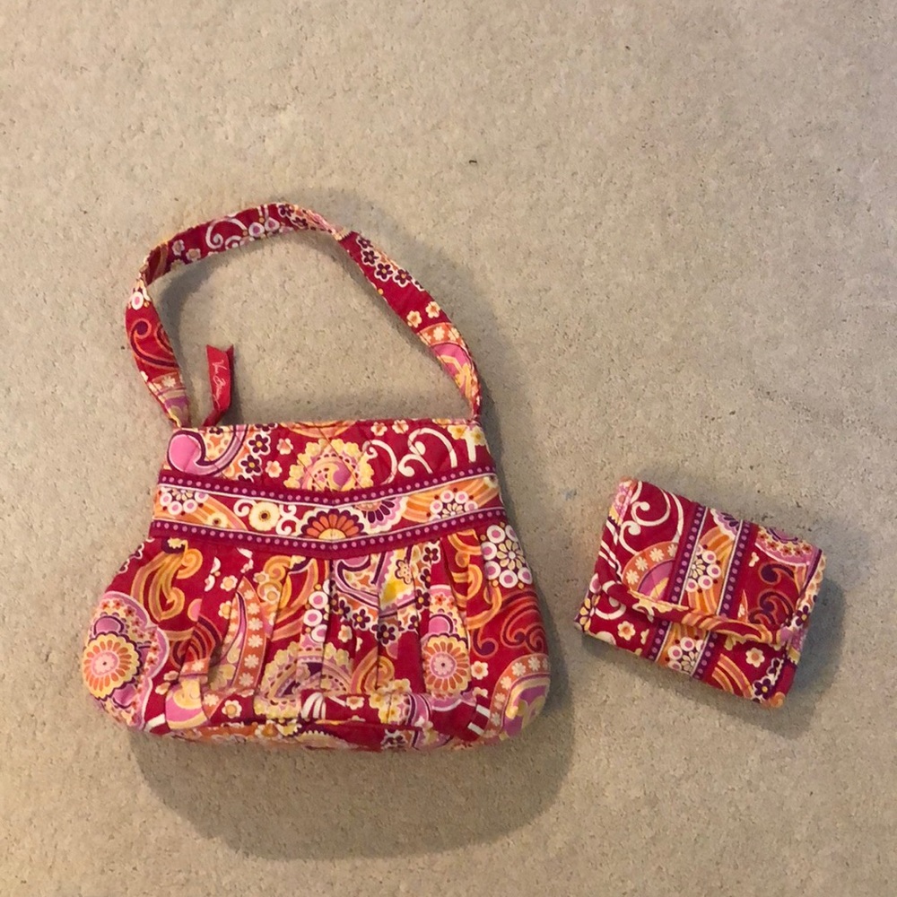 Vera Bradley purse and wallet